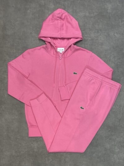 Jogging lacoste basic Rose